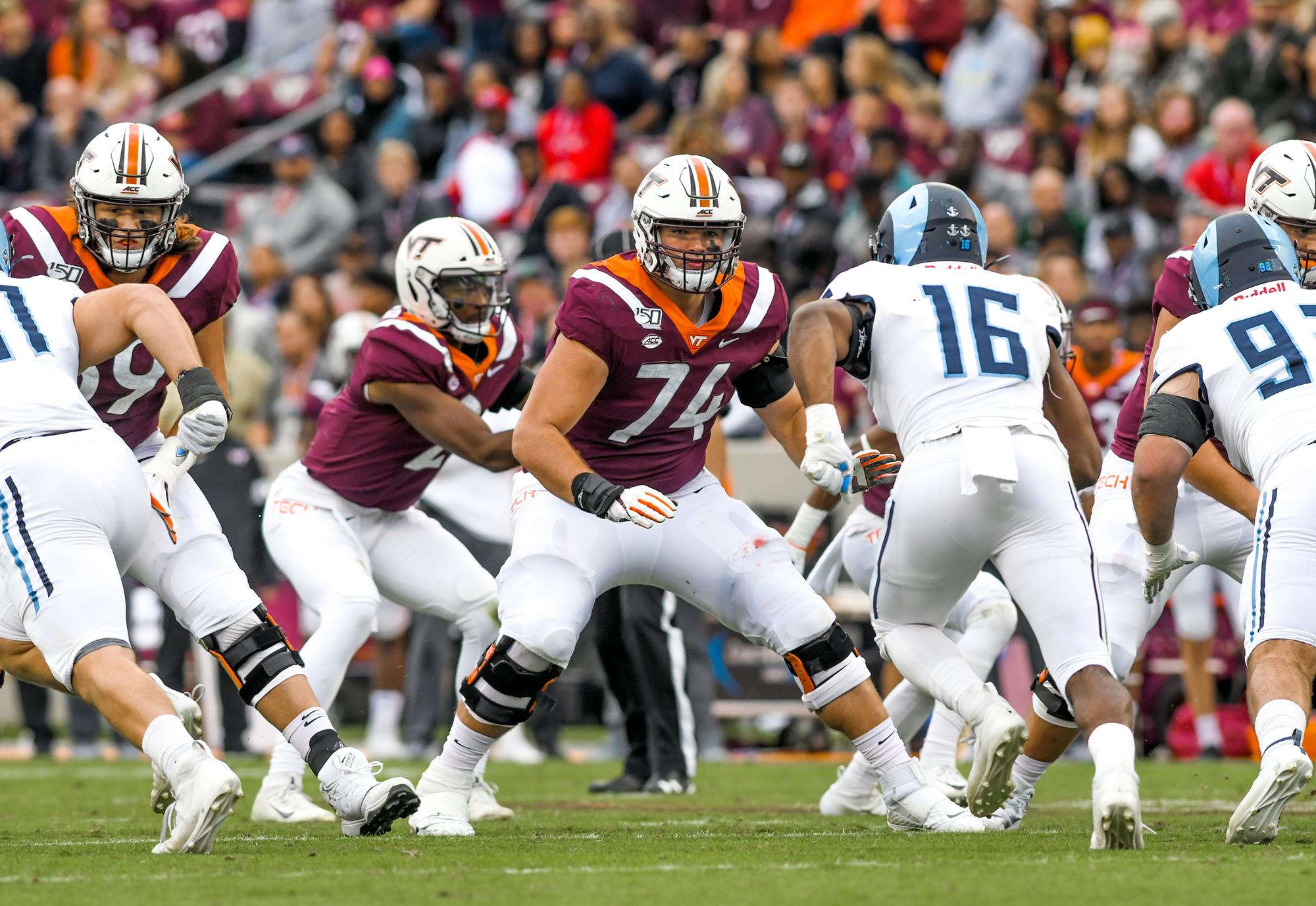 WVU announces signing of former Virginia Tech offensive lineman Doug Nester